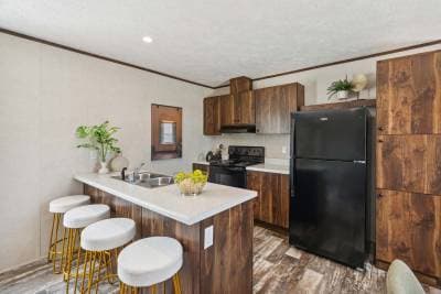 Spire community kitchen home features