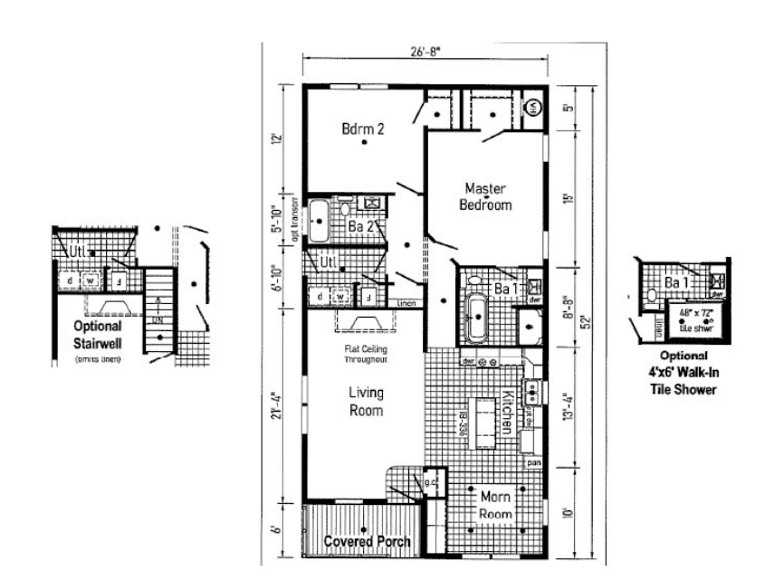 Nova sirius sk4002-p floor plan home features