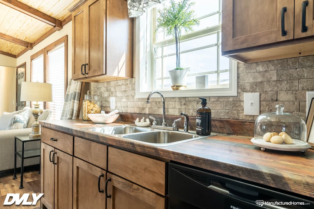 The lodge 2 kitchen home features