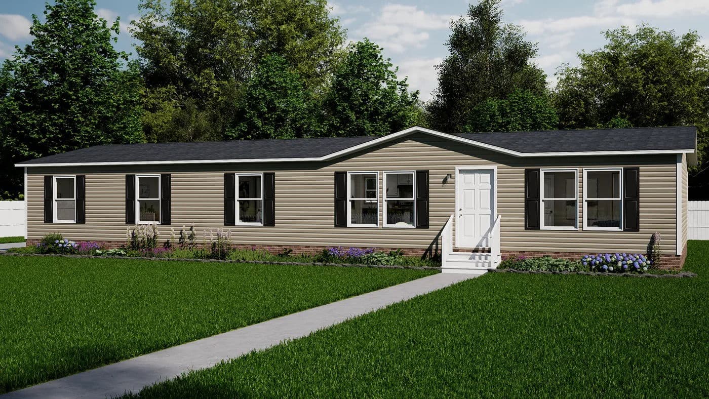 Solace hero, elevation, and exterior home features