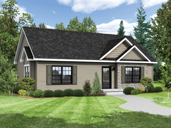 American r31 hero, elevation, and exterior home features