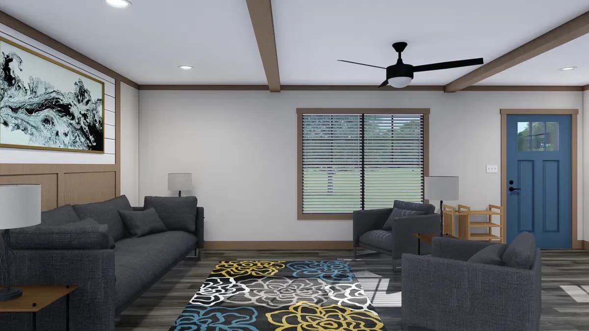 Farm 4 flex interior home features