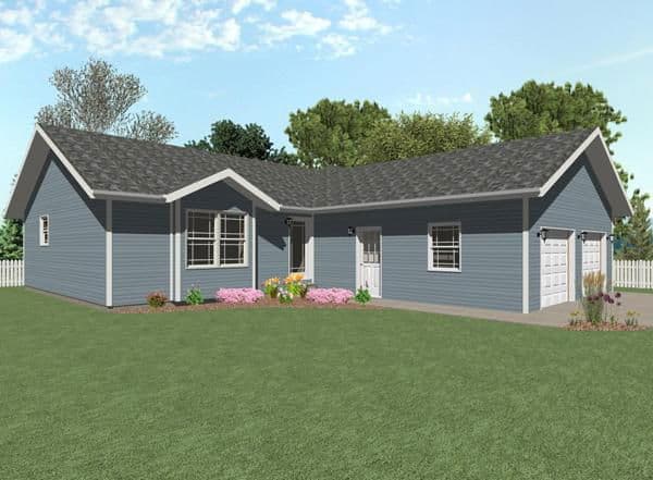 Northwood 1917 elevation and exterior home features