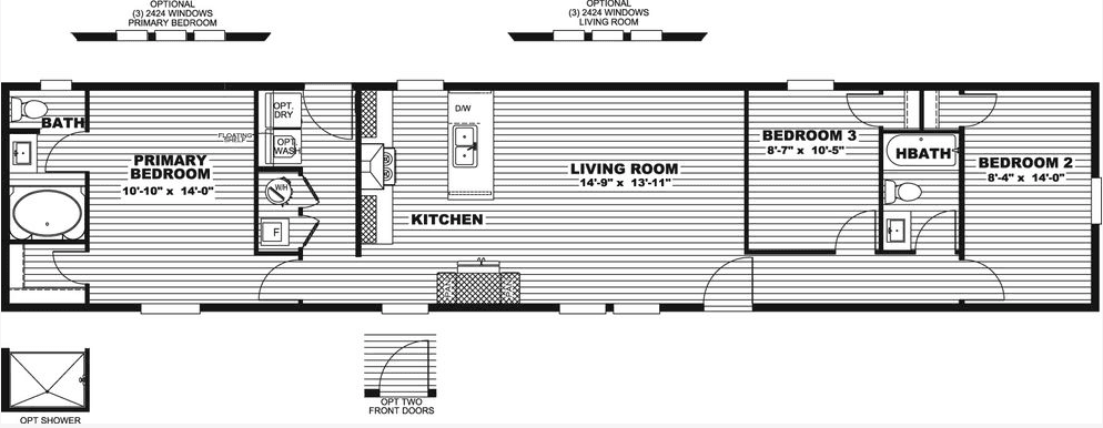 Magellan floor plan home features
