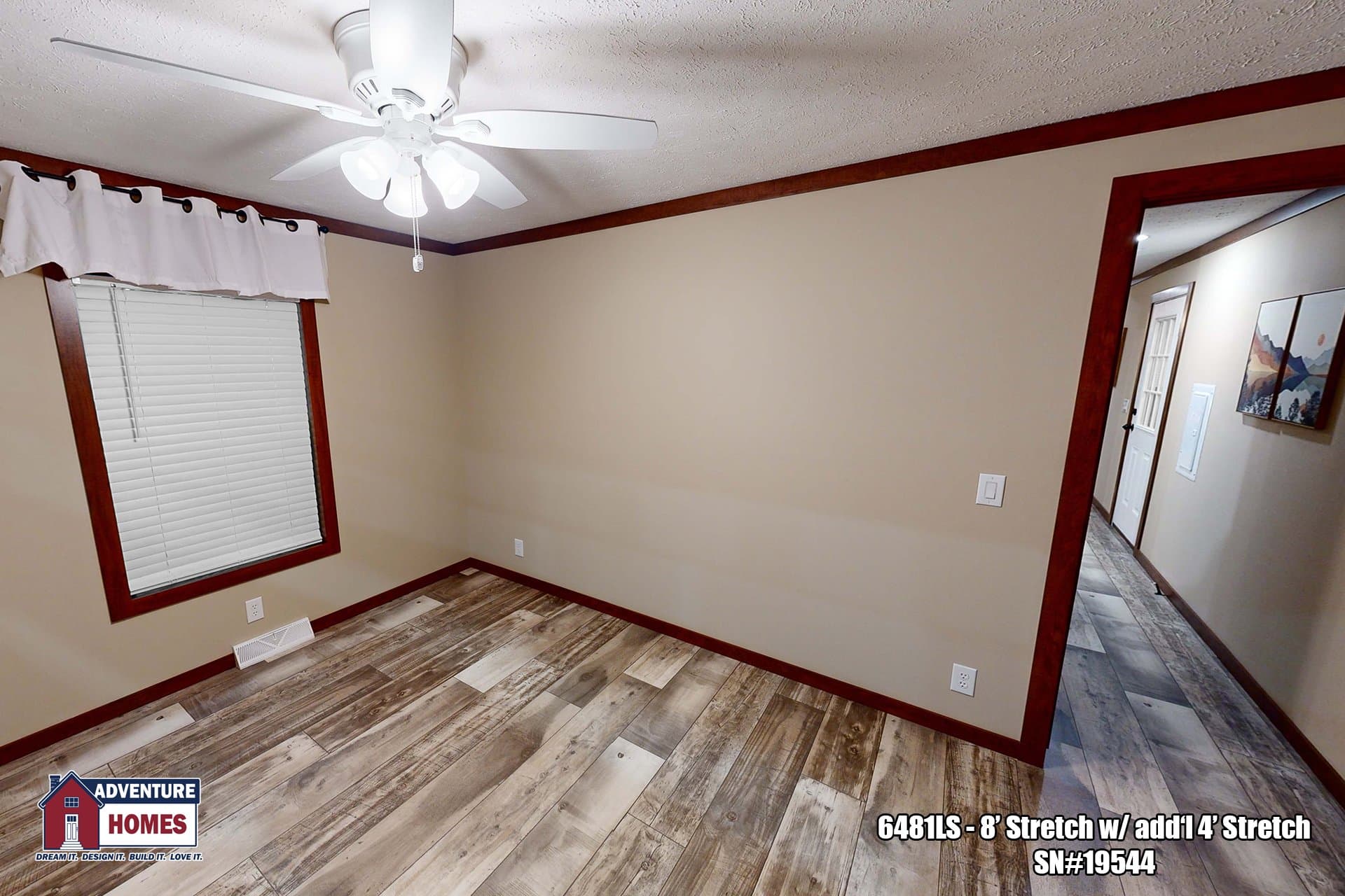 6481ls (8’ stretch) bedroom home features