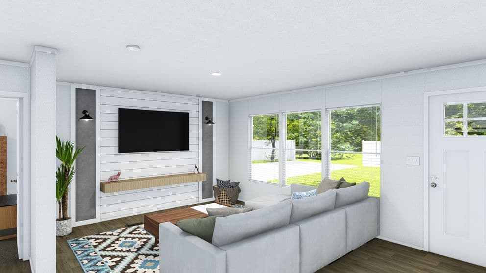 The island breeze 64 interior home features