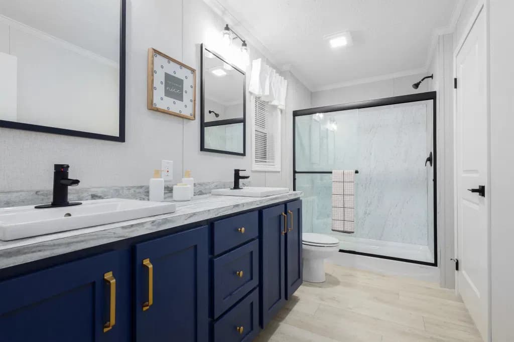 Blazer elite ranch bathroom home features