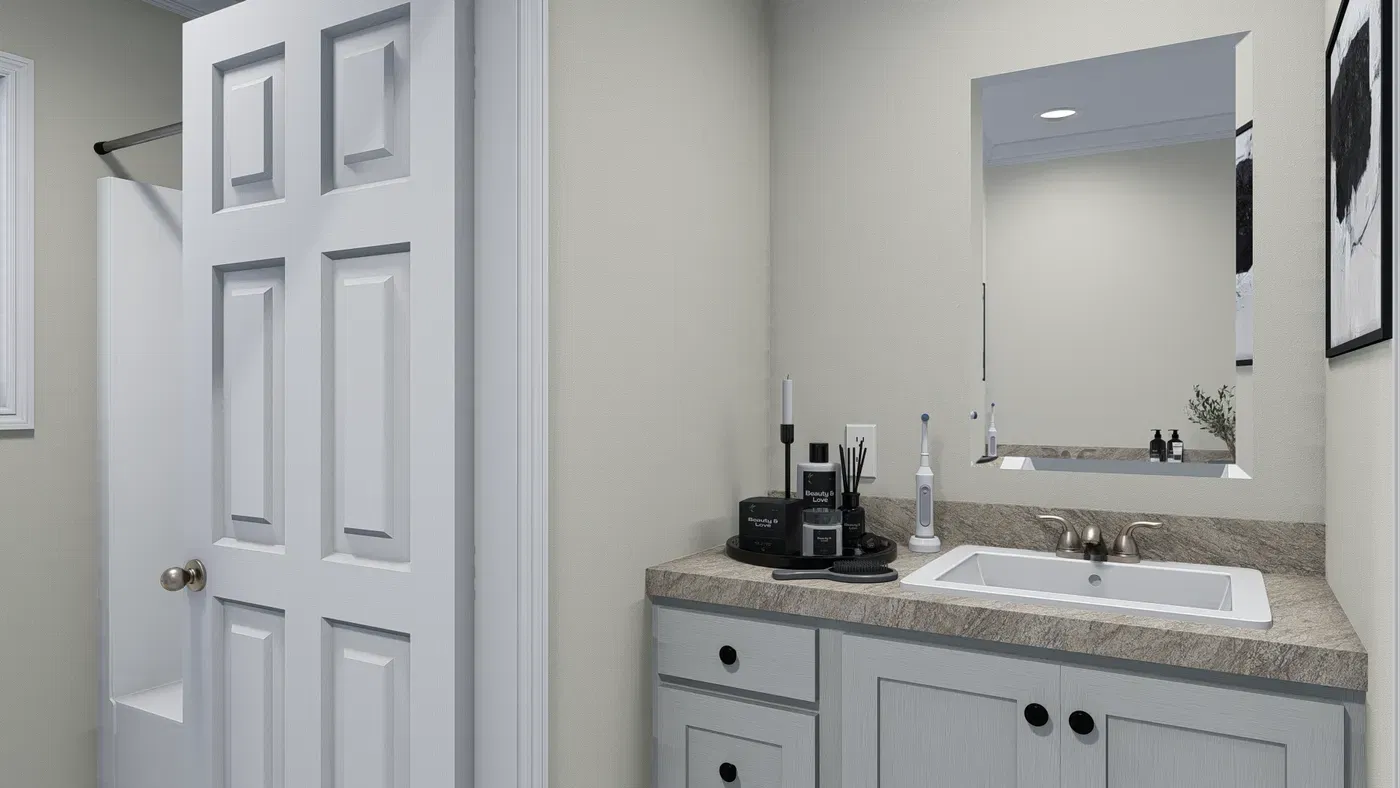Ridge bathroom home features