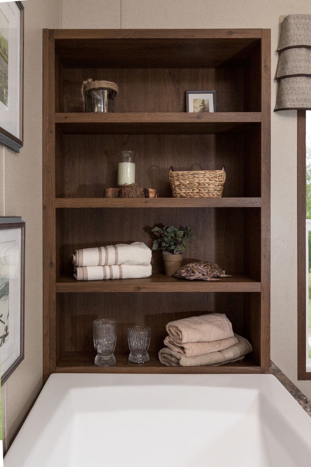 The bayside interior home features