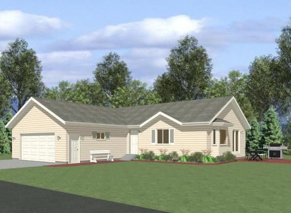 Northwood 1925 elevation and exterior home features