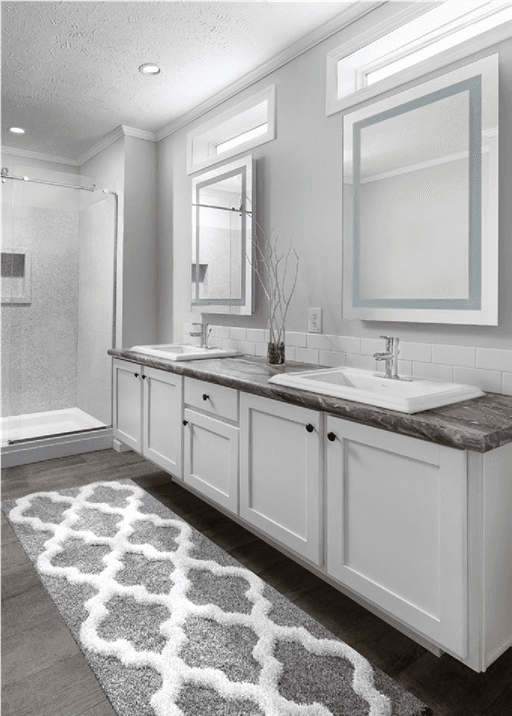 Orchid bathroom home features