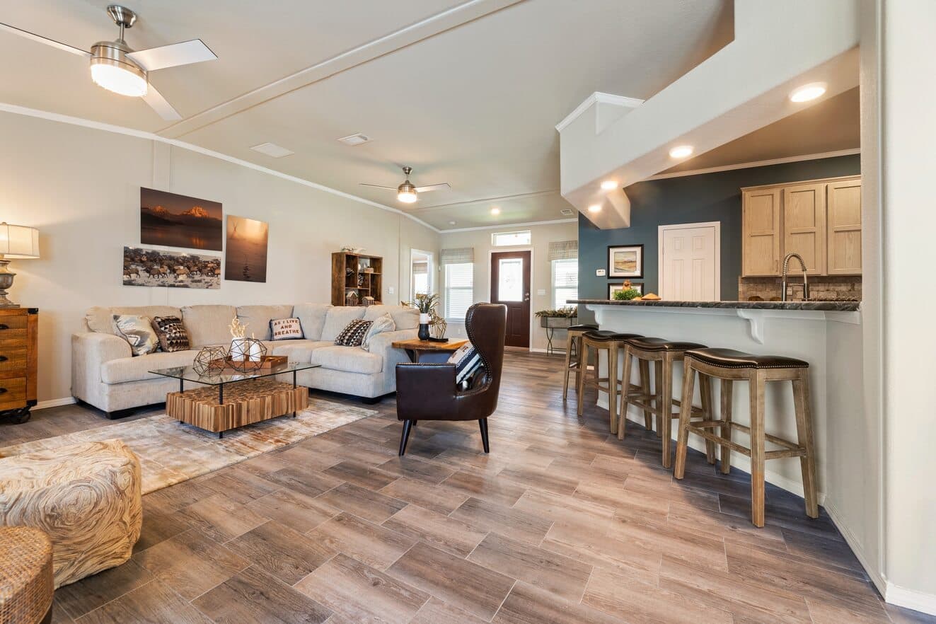 Hacienda ii flex 57664a interior home features