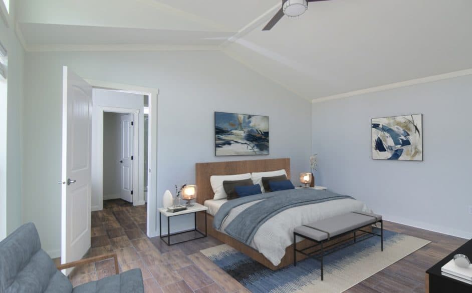 Sapphire 5863 bedroom home features