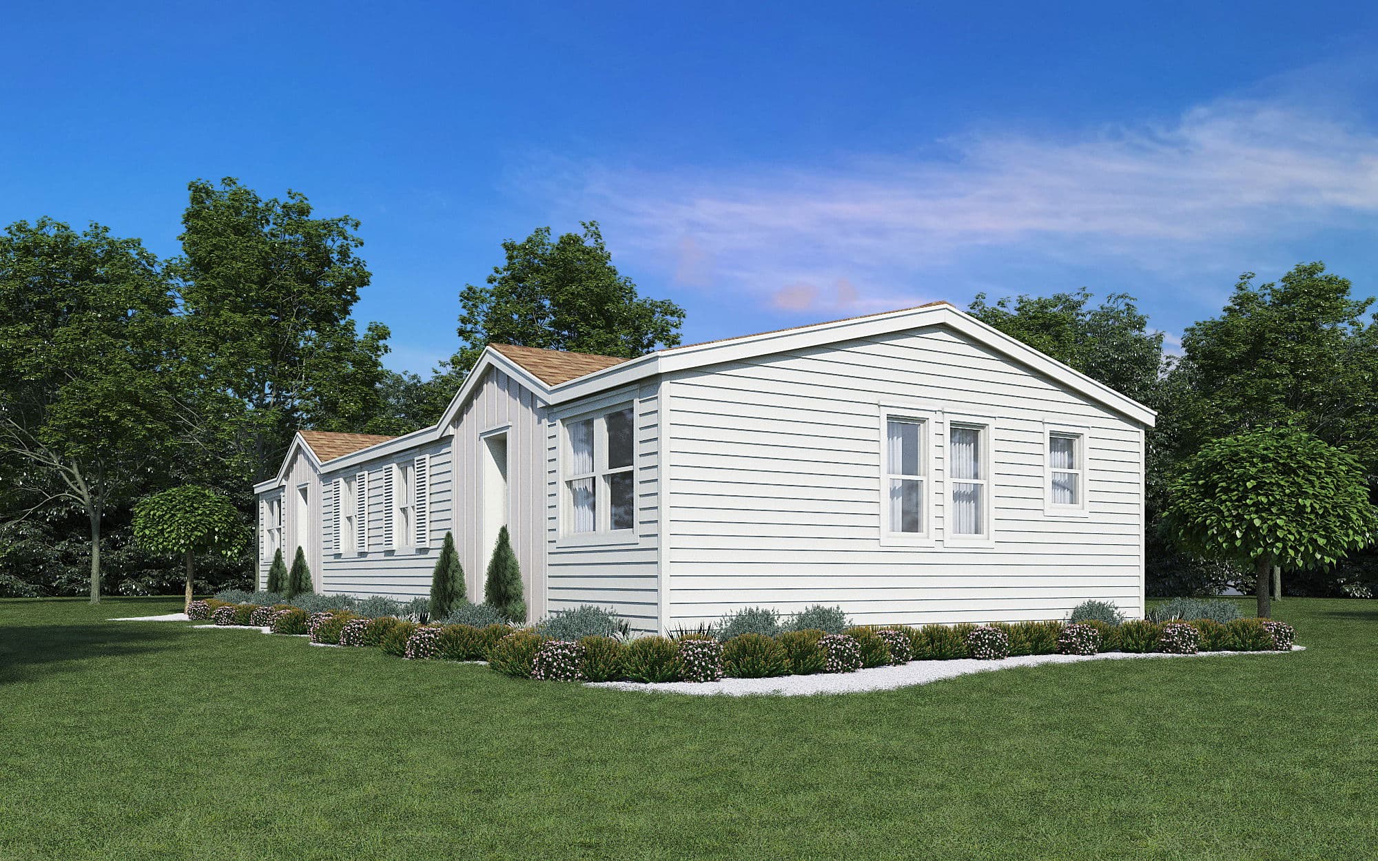 The glacier elevation home features