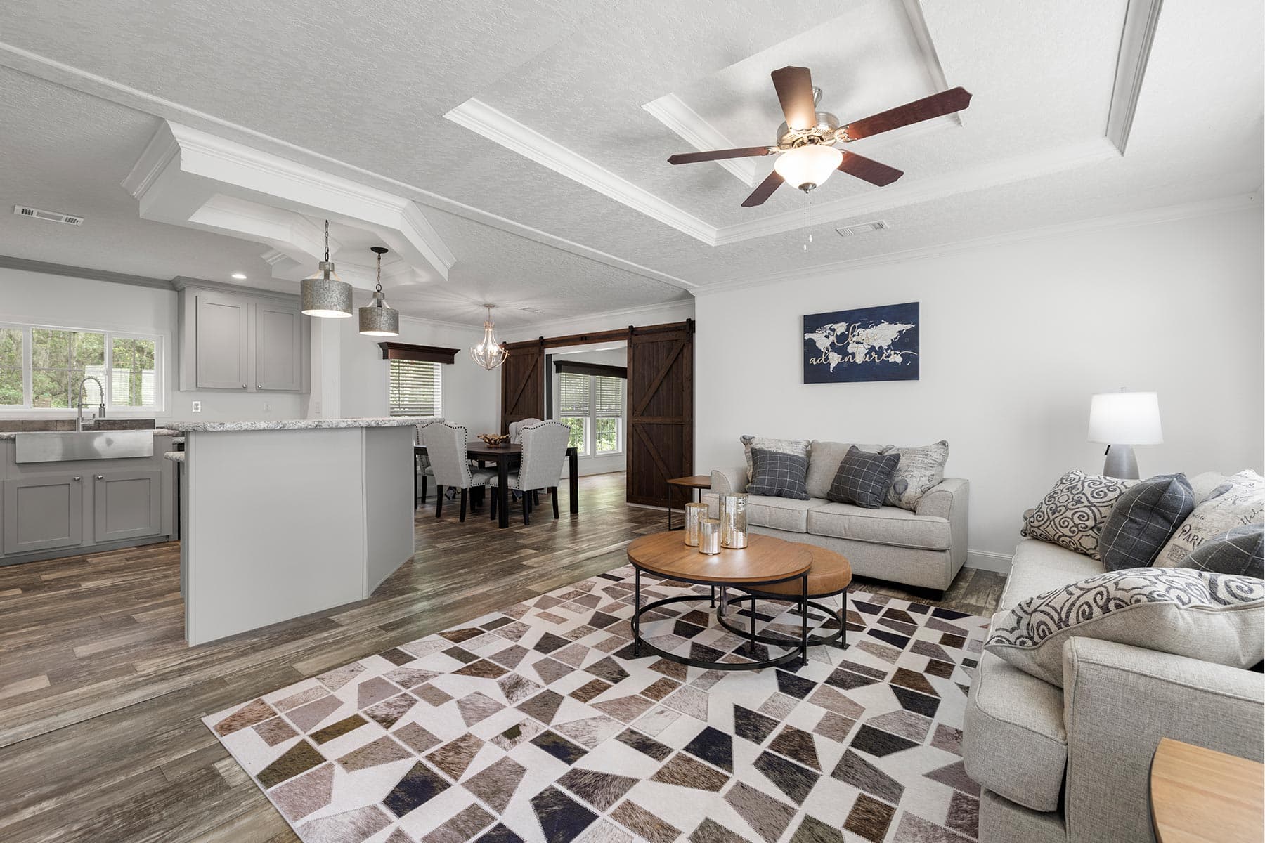 Freedom interior home features