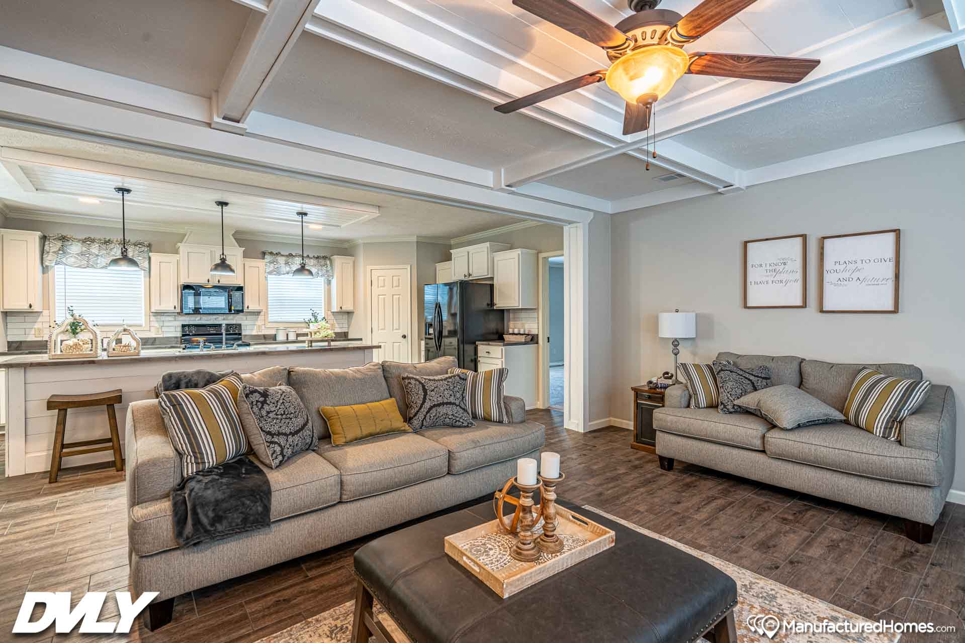 Orchard house interior home features