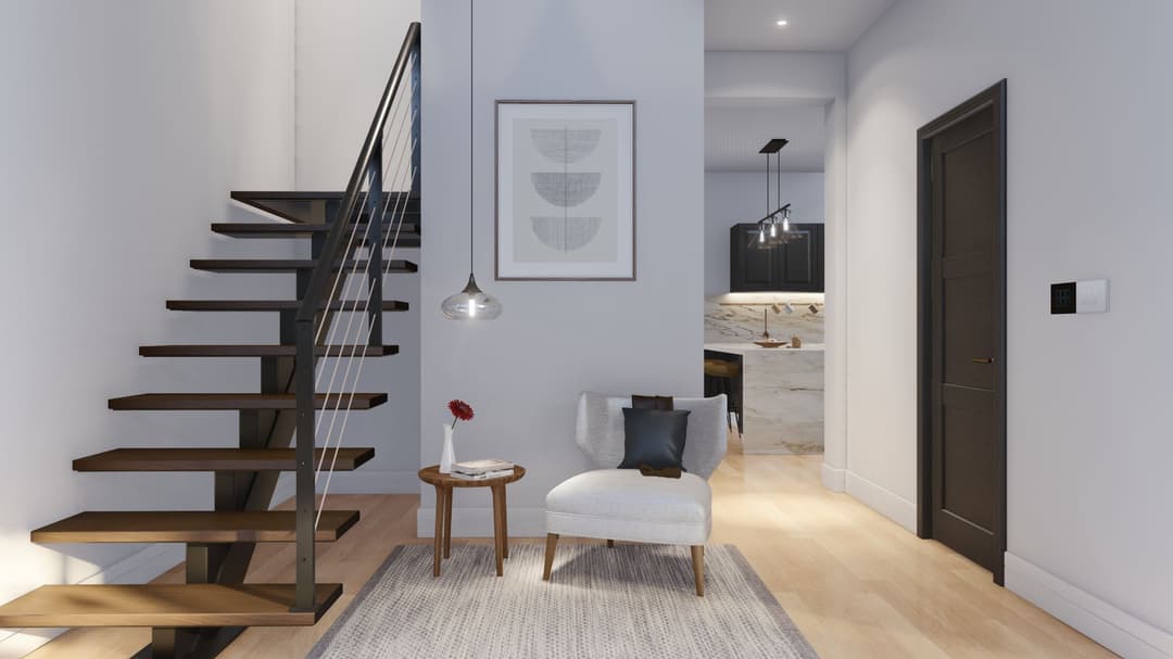 Model 21 interior home features