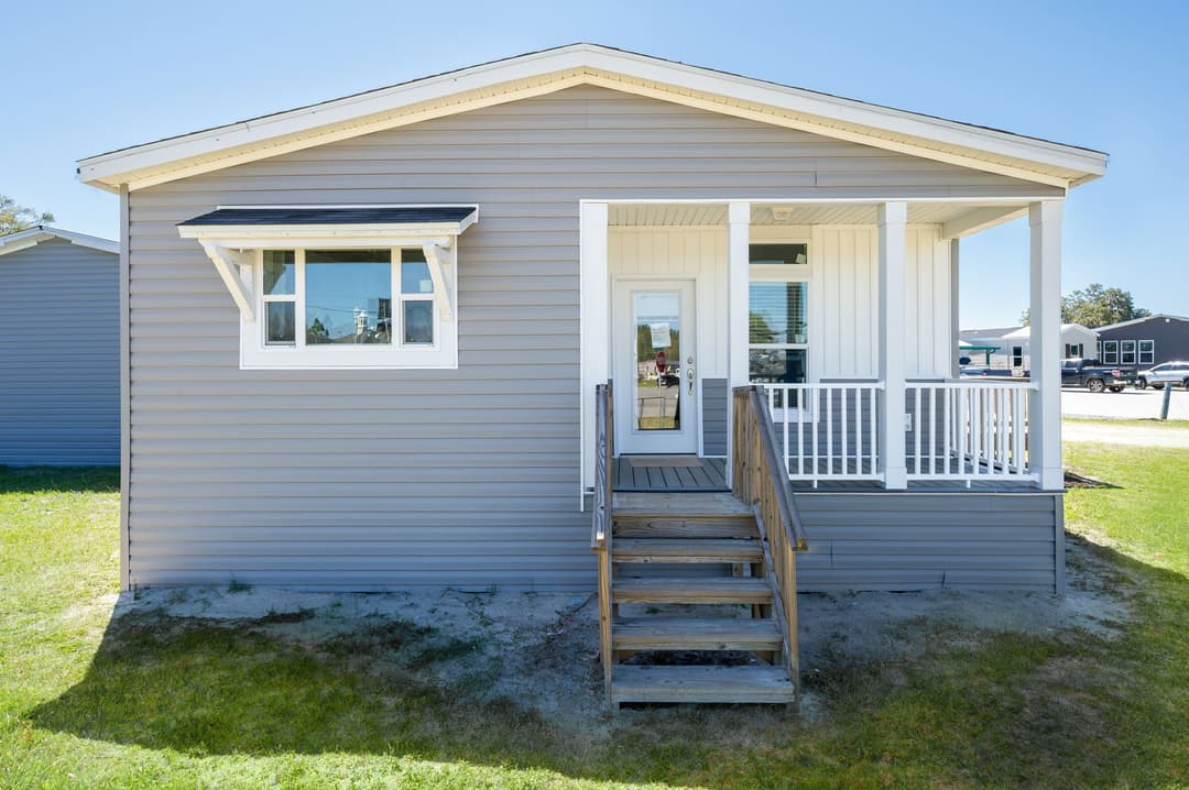 Serenity elevation and exterior home features