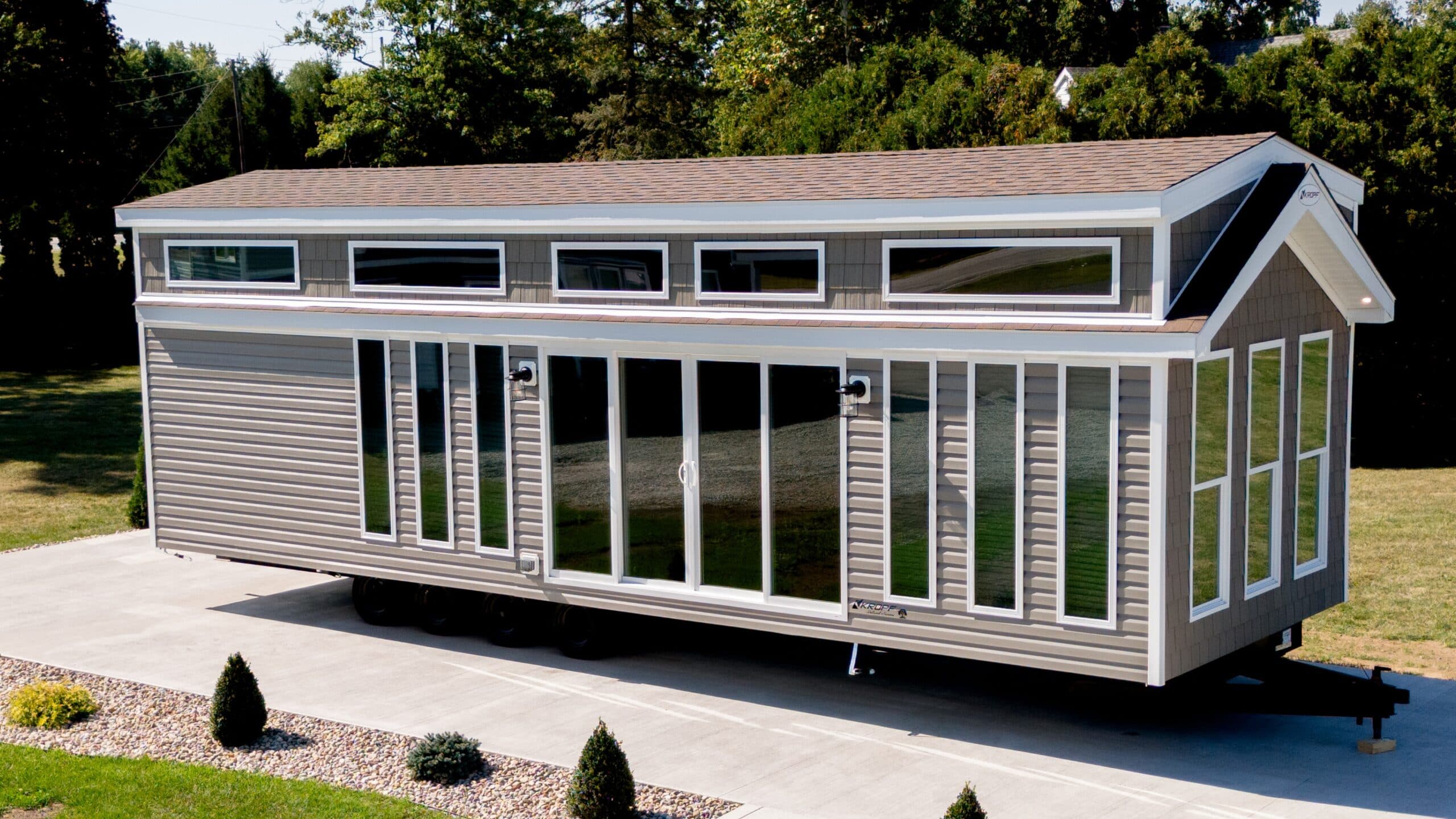 Island 6449 elevation and exterior home features