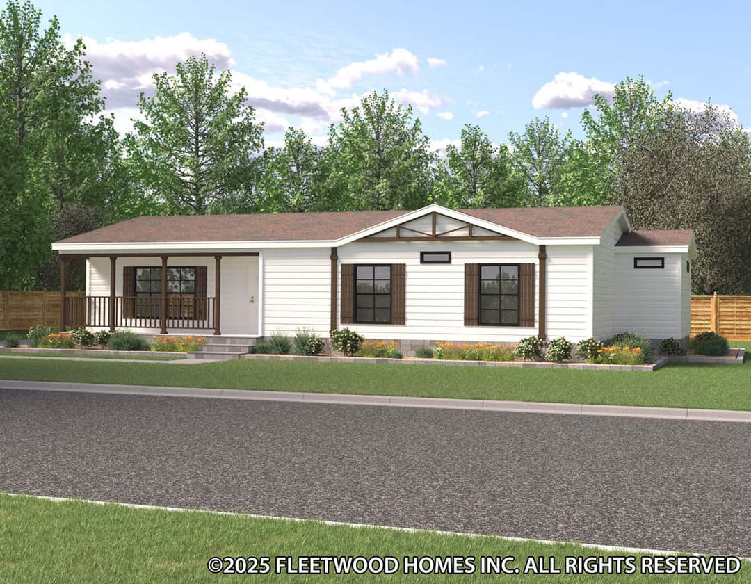 Pegasus 32583h hero, elevation, and exterior home features