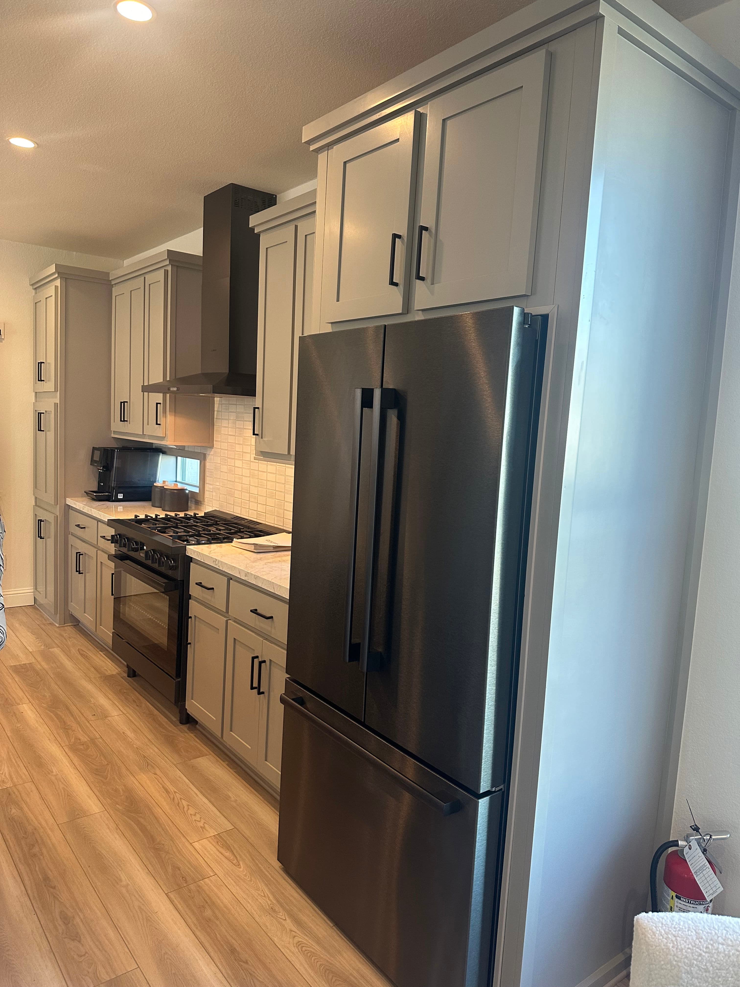 The calistoga kitchen home features