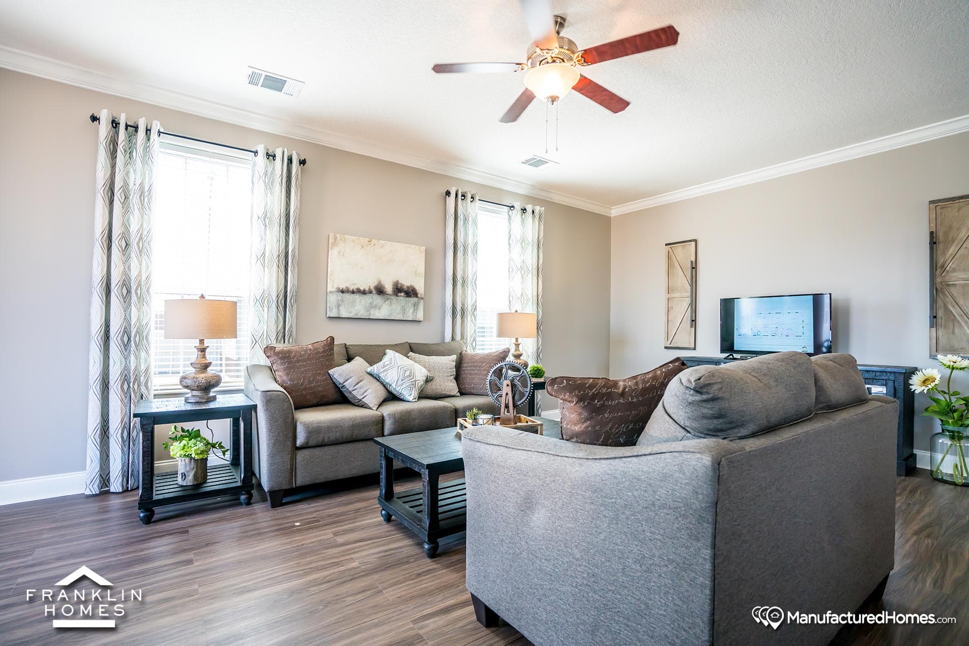 Prefab cottage series interior home features