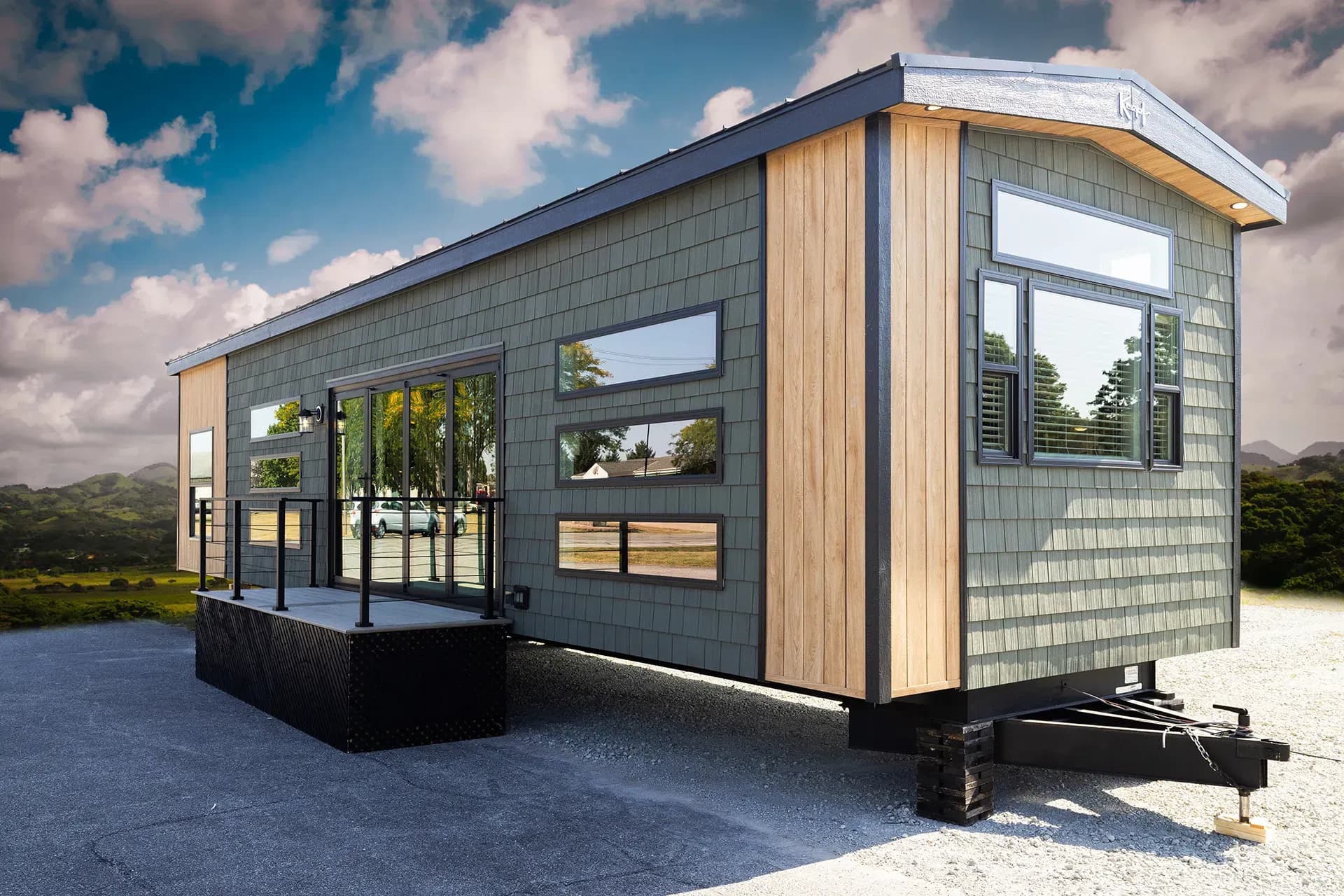 Canadian hero, elevation, and exterior home features