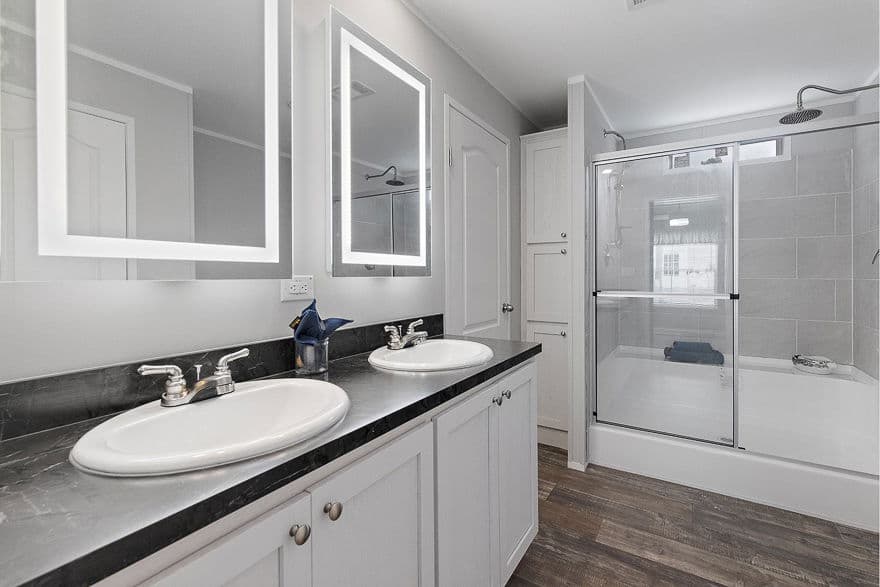 Hancock bathroom home features