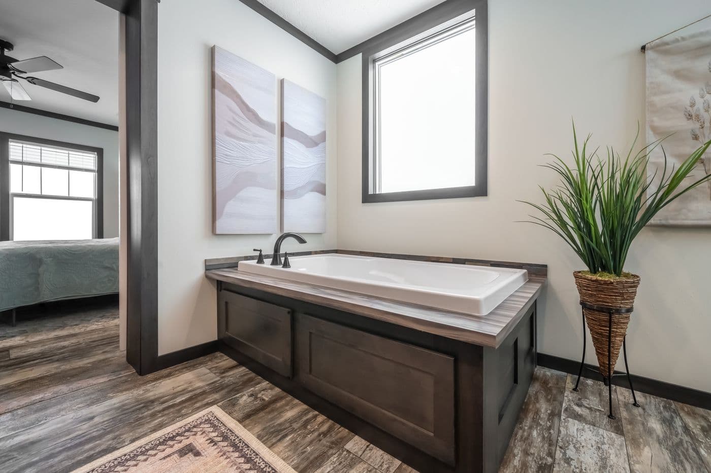 Boujee 56 bathroom home features