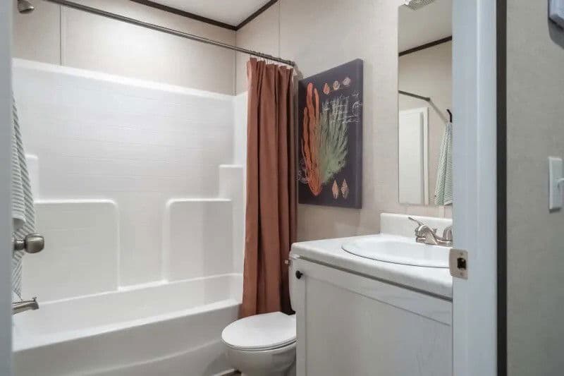 Peak bathroom home features