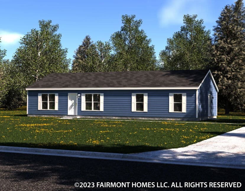 Wakefield 92616k hero, elevation, and exterior home features