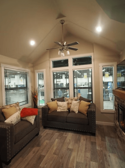 Lakeview interior home features