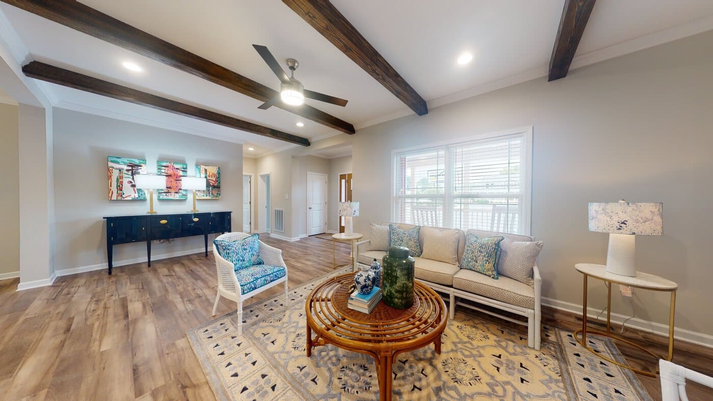 Logan ranch interior home features