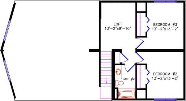 Loft 4725 interior home features