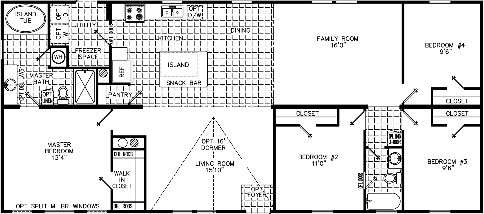 St andrews 2860 floor plan home features