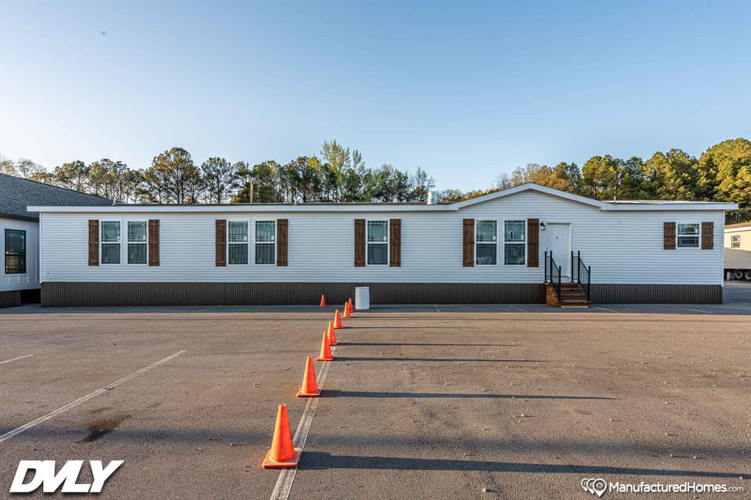 Orchard house elevation and exterior home features