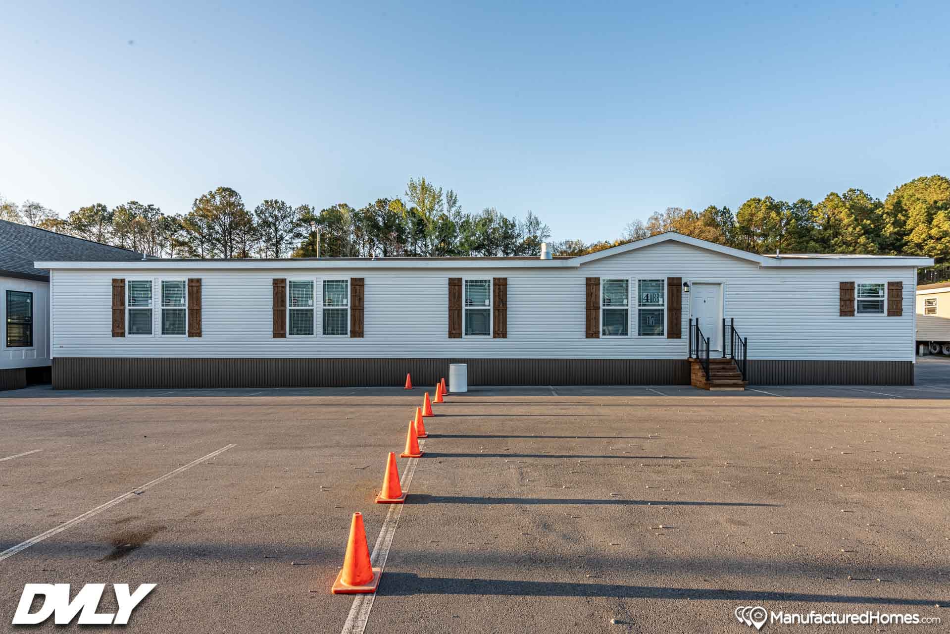 Orchard house elevation and exterior home features