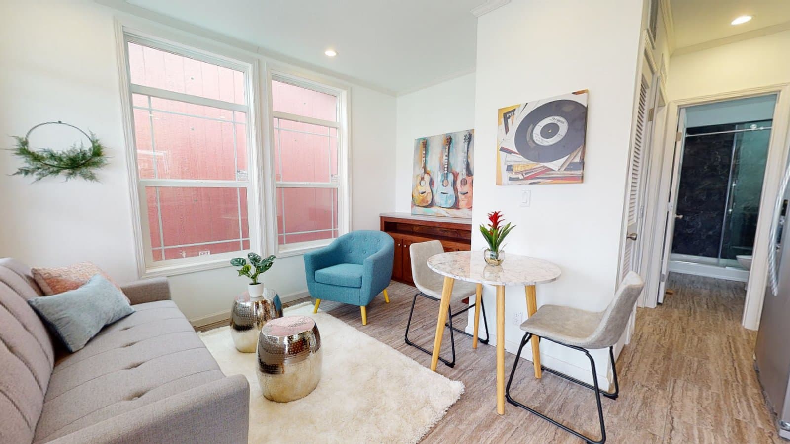 Country cottage interior home features