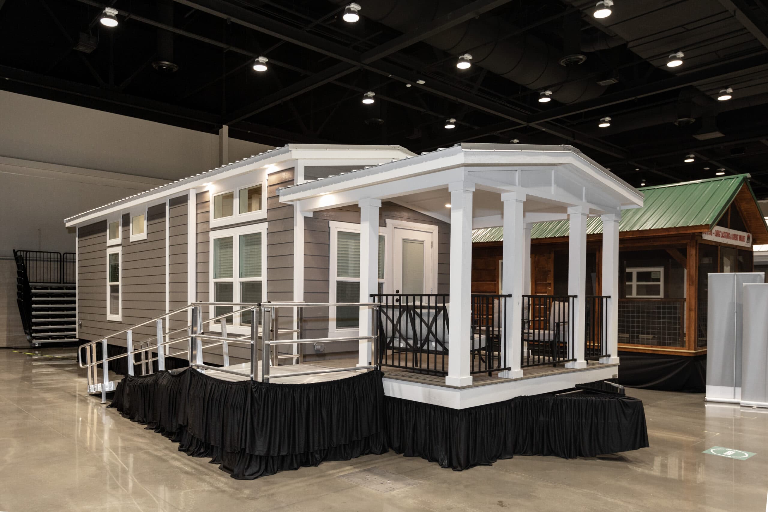 Blue springs elevation and exterior home features