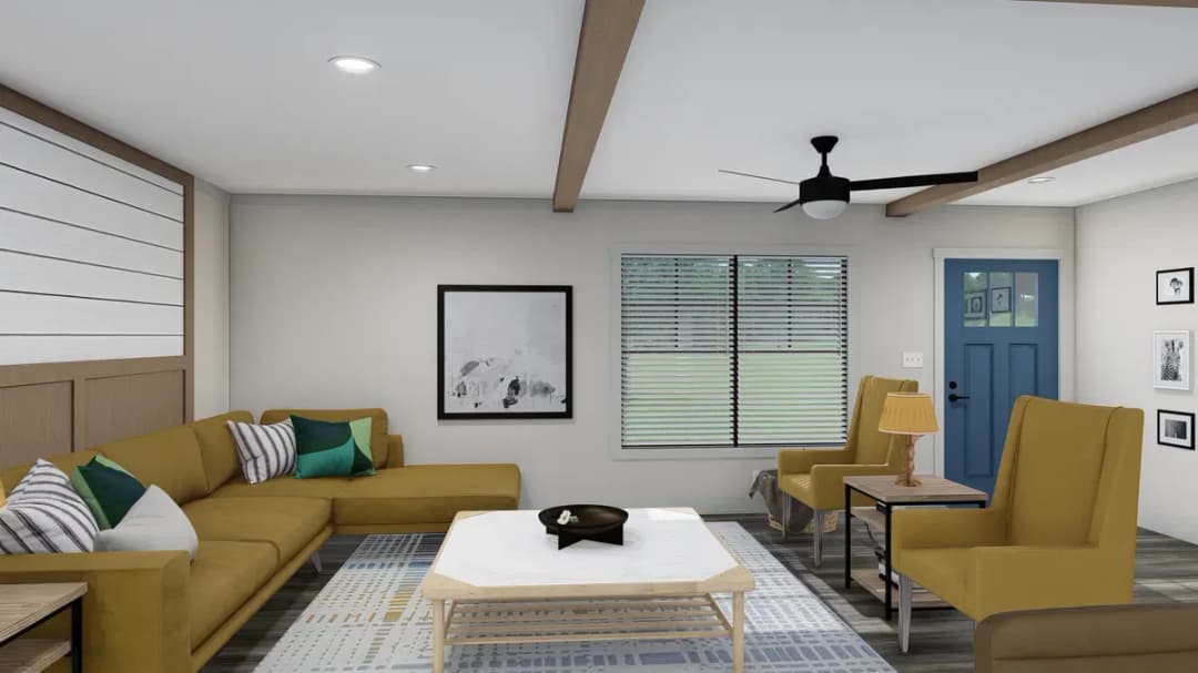 Farm 3 flex den interior home features