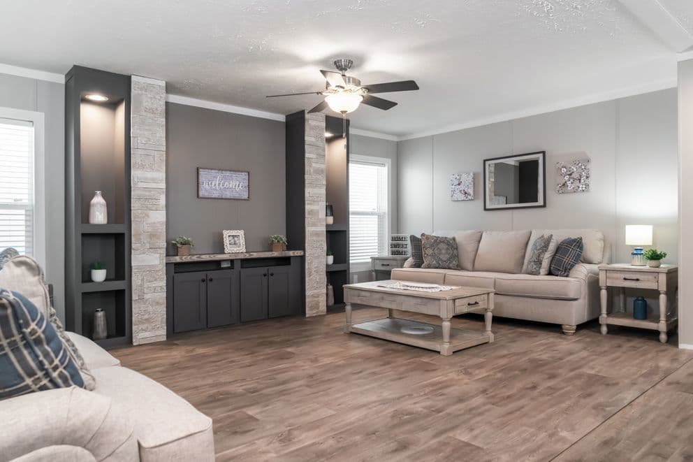 The fusion 68 interior home features