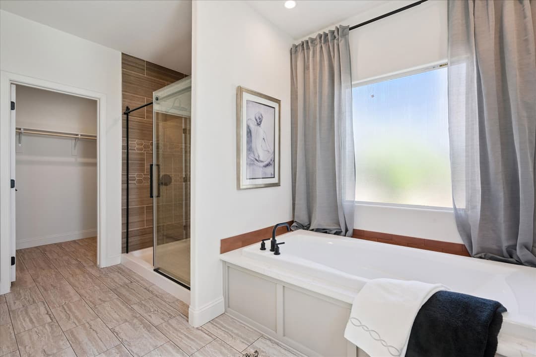 Magnolia  bathroom home features