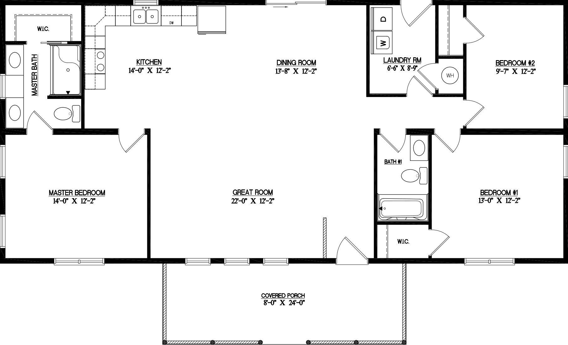 Sunset ridge 2656 floor plan home features