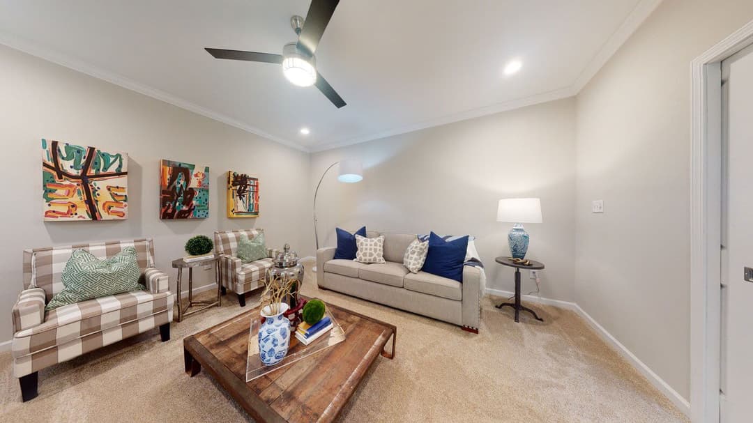 Logan ranch interior home features