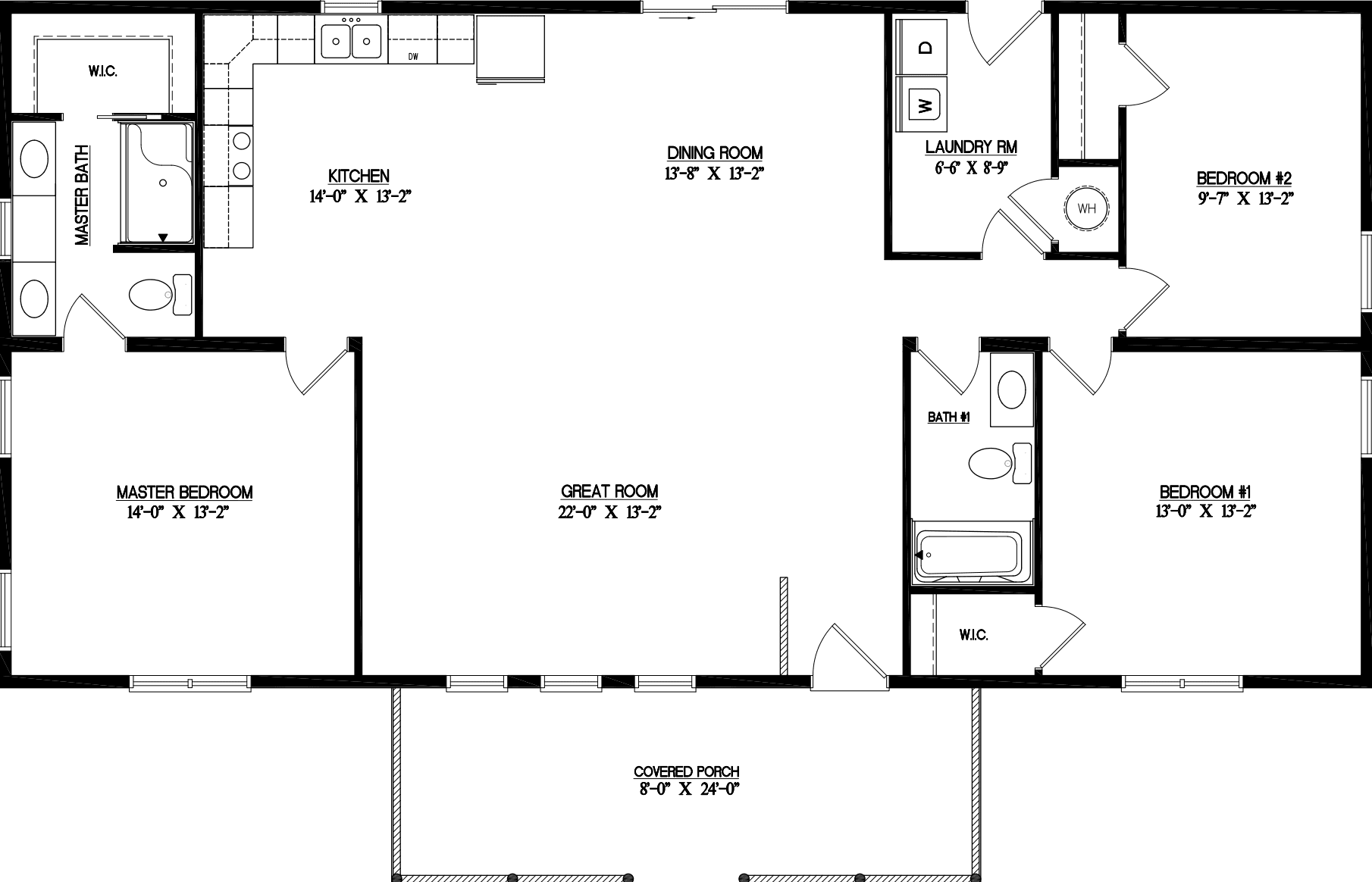 Sunset ridge 2856 floor plan home features