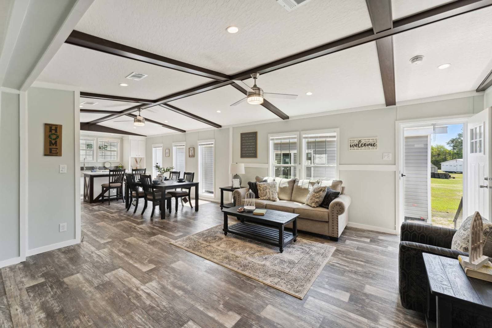 The maddux interior home features