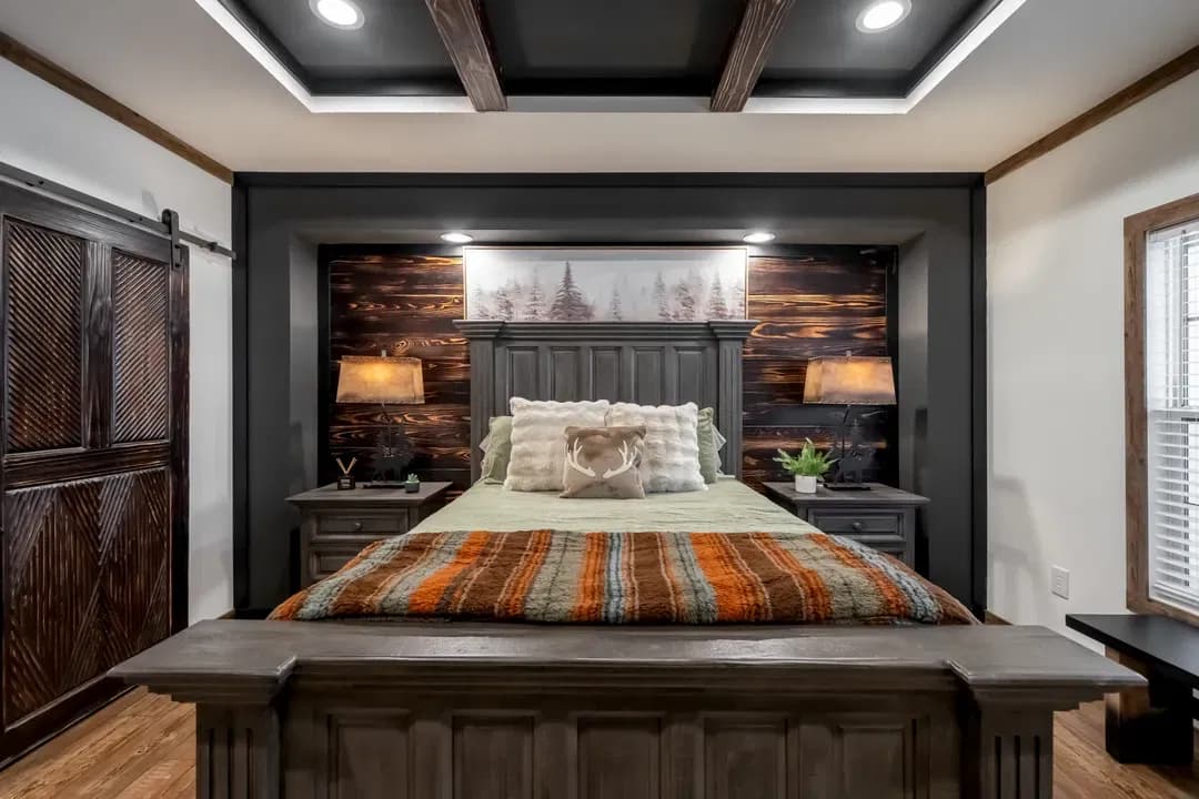 The mill house bedroom home features