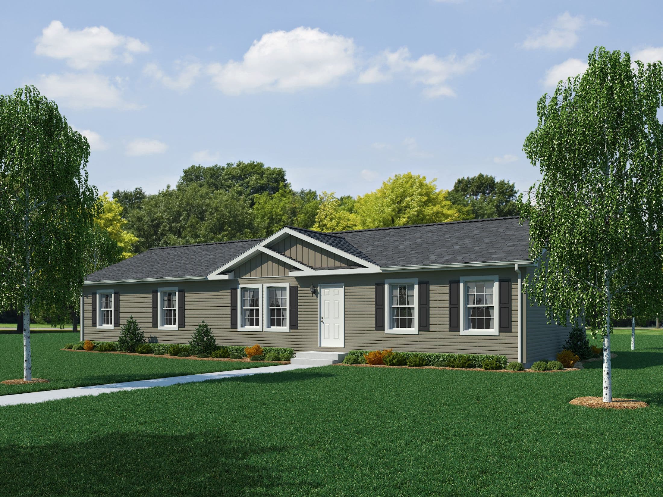 Ultra 1 hero, elevation, and exterior home features