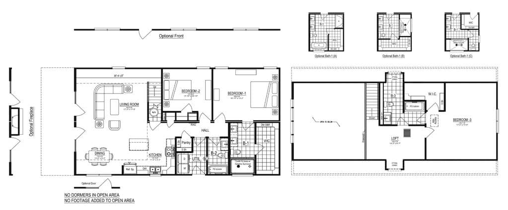 Boone cape interior home features