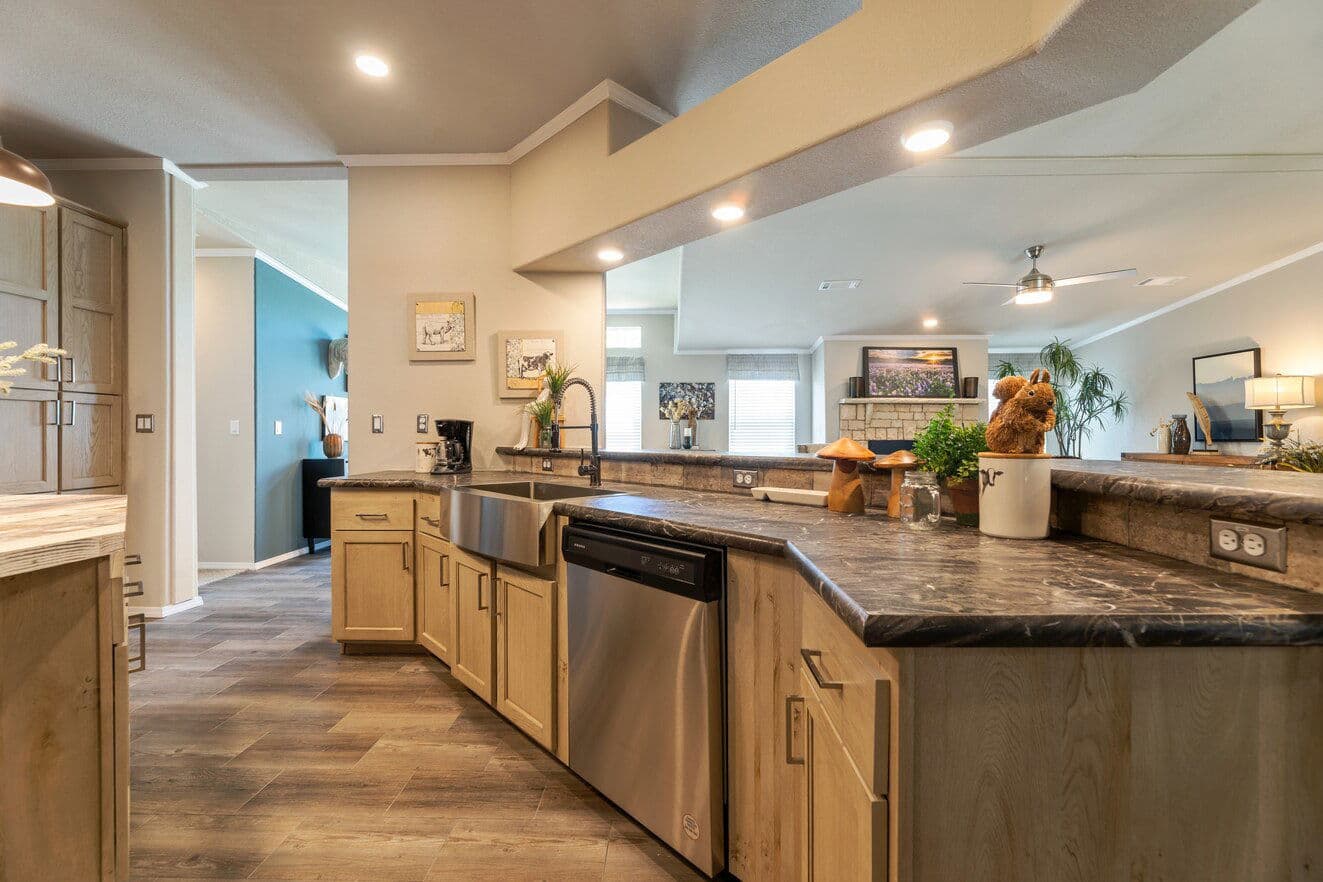 Hacienda ii flex 57664a kitchen home features